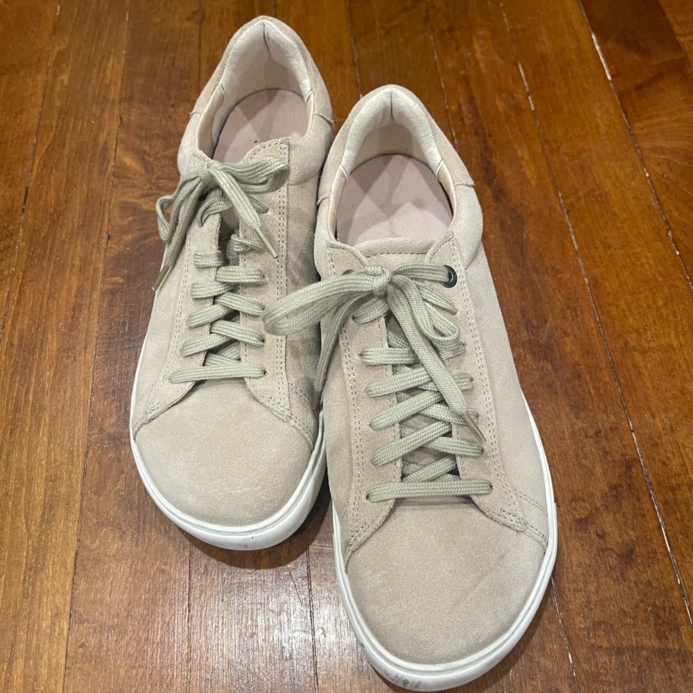 Women's Birkenstock Beige Sneakers
